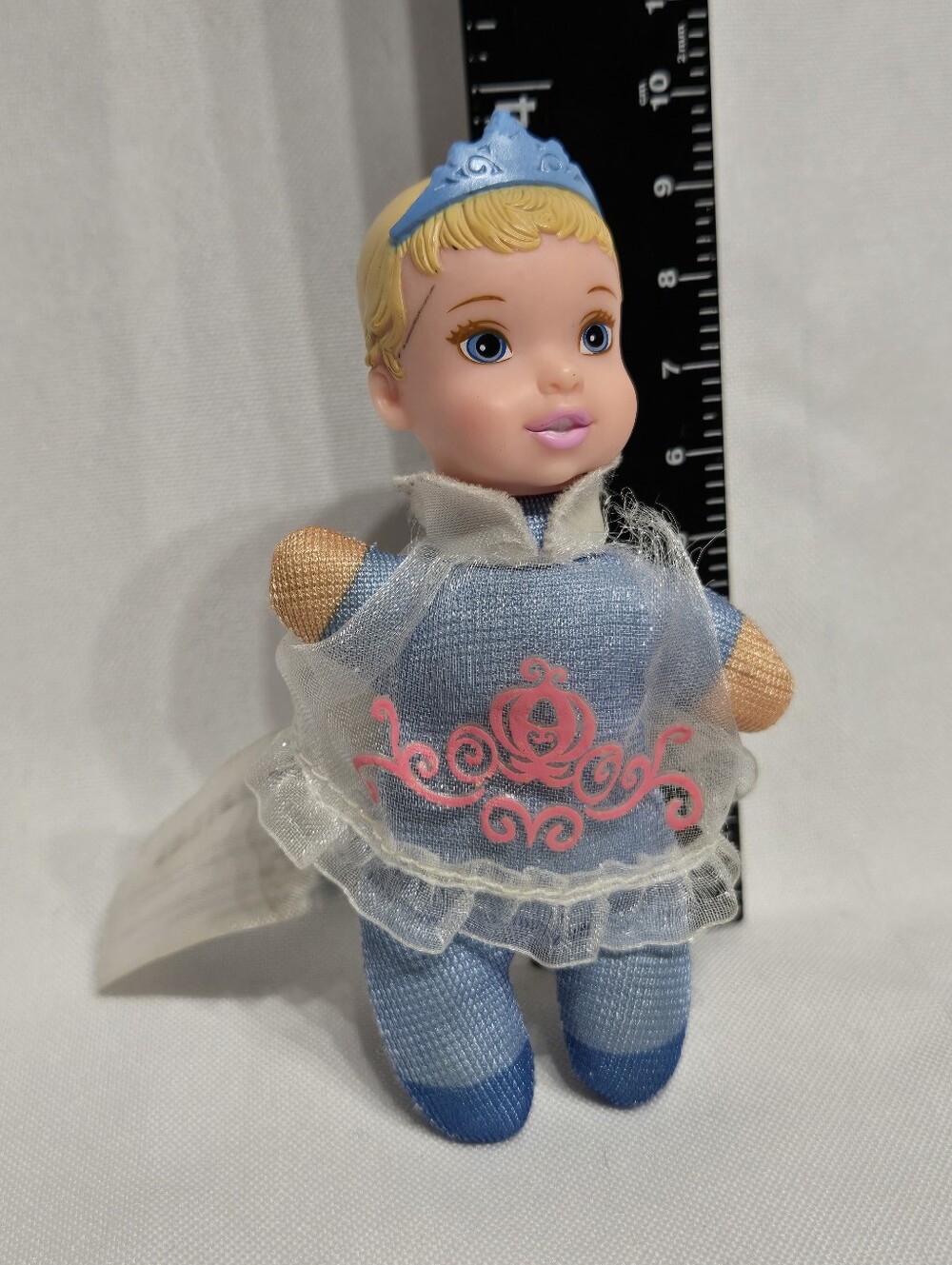 Vintage Miniature Disney Princess Cinderella Baby Doll Tollytots Good Condition